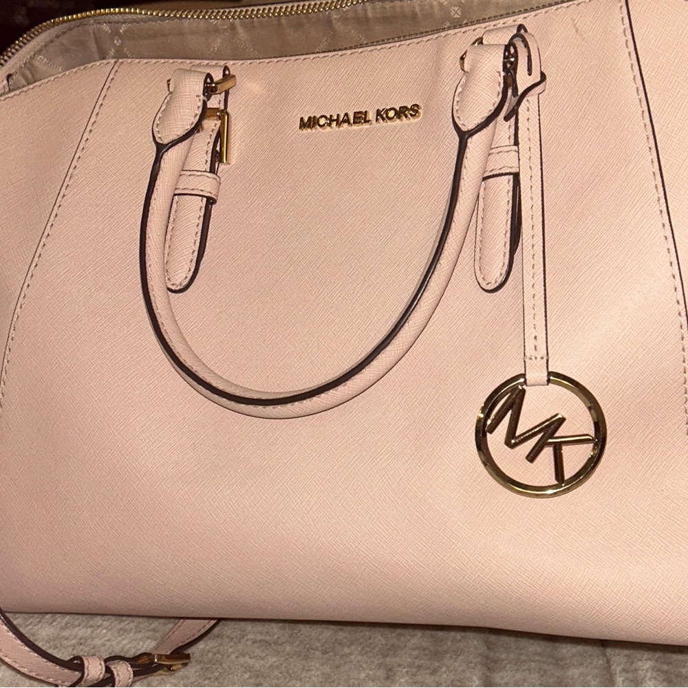 Michael Kors Blush Satchel Bag